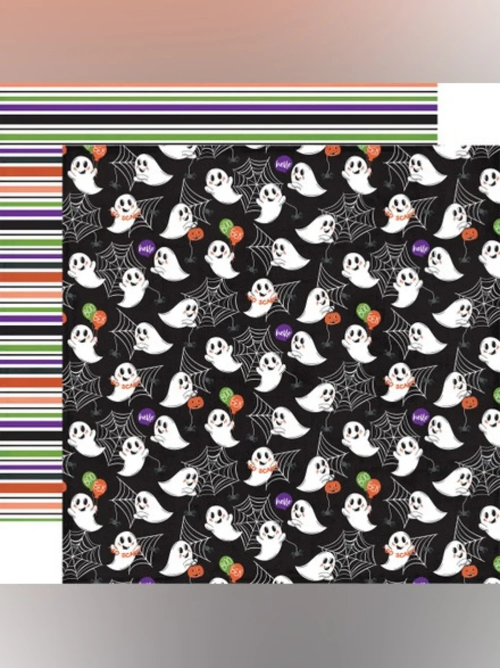 Echo Park Mixed Halloween 12x12” 8 Pcs Paper Assortment 🎃